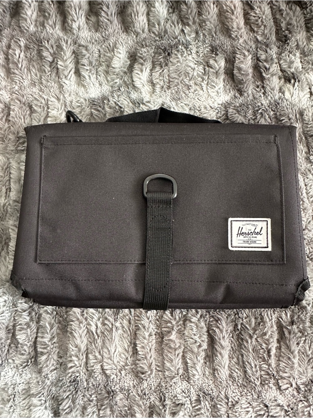 Herschel Supply Company Black Baby Change Mat
